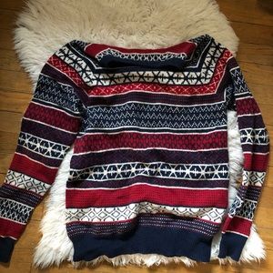 Nordic print sweater